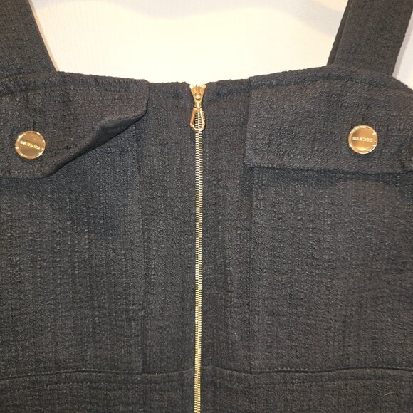 Sandro Shangrila Tweed Mini Dress in Blk/Wht, Size 38, New with Tags - Picture 4 of 7